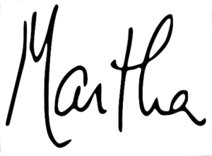 Martha's Signature