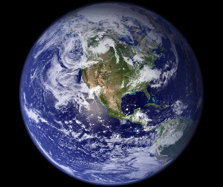 a picture of the Earth